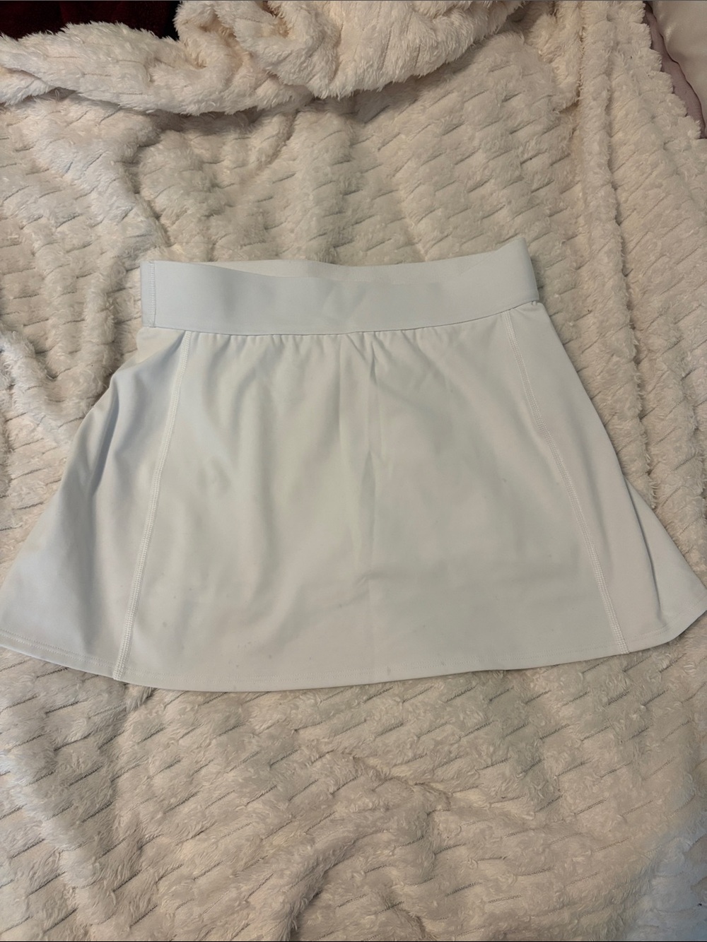 TNA White Mini Active Skort